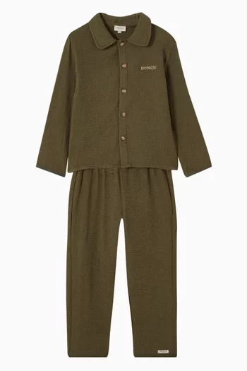 قميص بيكن مزيج قطن