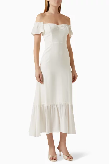 Butterfly Dress in Viscose-georgette