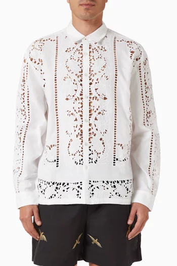 Minster Shirt in Cotton-blend