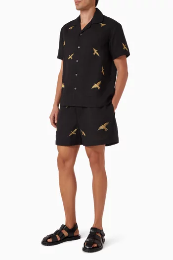 Columbus Shirt in Cotton-blend