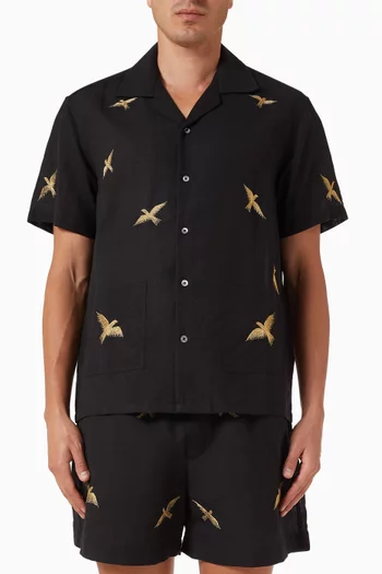 Columbus Shirt in Cotton-blend