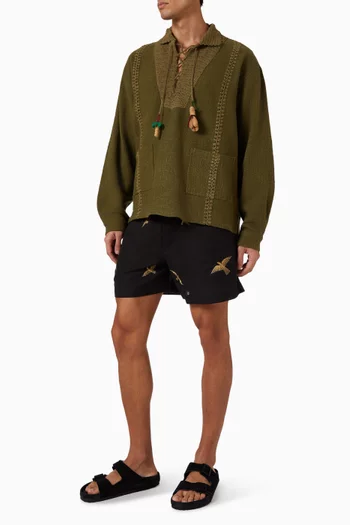 شورت كولومبوس قطن وحرير