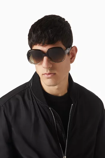 Ocean Child Round Sunglasses in Acetate