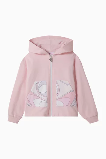 Zip‑Through Hoodie