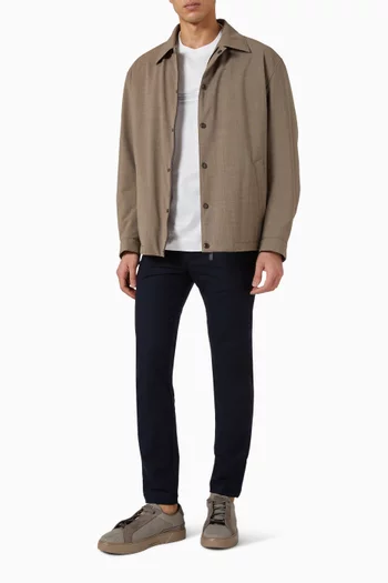 x Aston Martin Jacket in Wool-blend