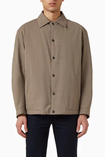 x Aston Martin Jacket in Wool-blend