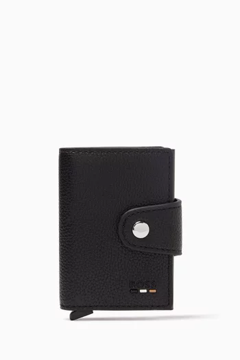 Secrid Technology Card Holder in Grained Faux-leather