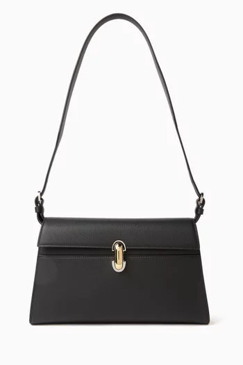 Symmetry Shoulder Bag in Calf Leather