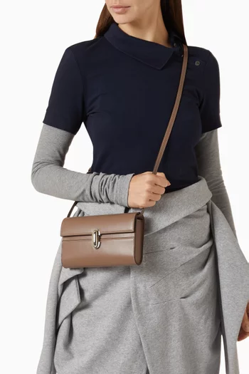 حقيبة كروس ميني سيميتري جلد عجل