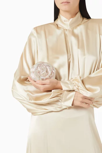 Rose Blush Clutch Bag