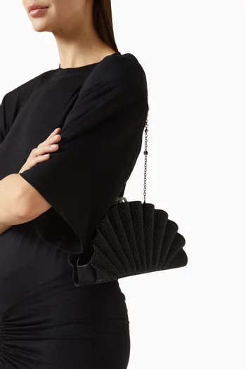 Origami Fan Clutch Bag