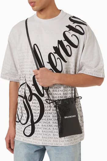 حافظة هاتف شوبر جلد ماعز أرينا