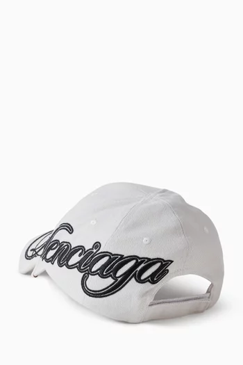 كاب بشعار الماركة بخط يدوي قطن دريل