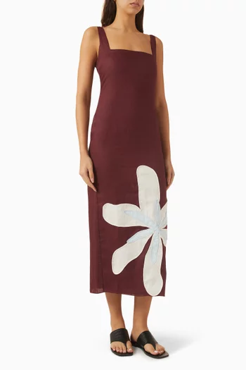 Amaranta Floral-print Dress