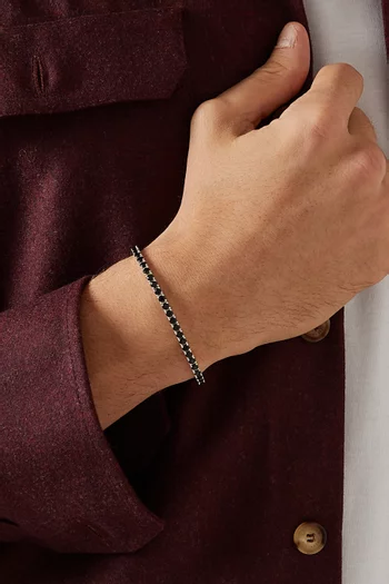 سوار تنس كلاسيكو فضة إسترلينية