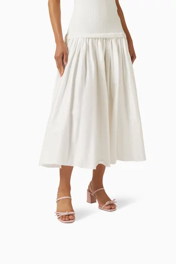 Loop Block Sandals in Leather