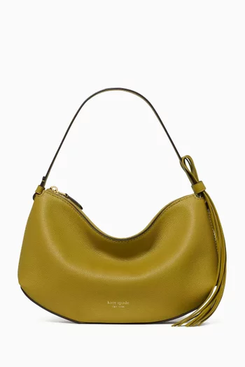 Loop Shoulder Bag in Leather