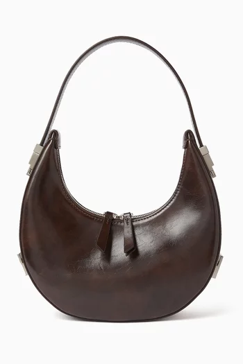 Mini Toni Shoulder Bag in Leather