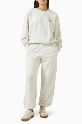 سويت شيرت ميلانج قماش تيري