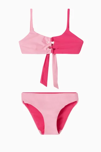 طقم بيكيني كامي بفتحات