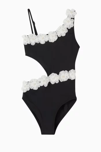 Nathalie Cut-out One-piece Swimsuit