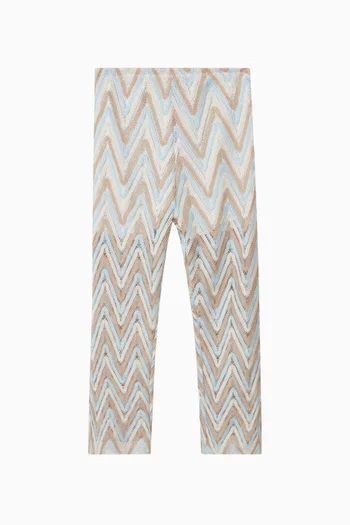 Crochet Zigzag Beach Pants