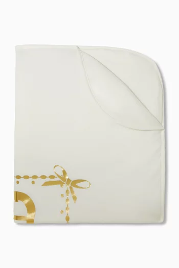 بطانية بشعار الماركة قطن بيما للرضع