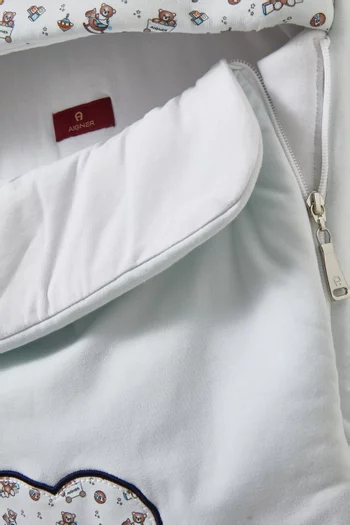 كيس نوم مزين بدب