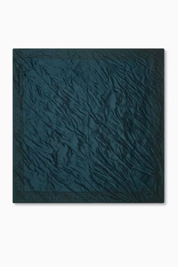 BB Twist Scarf in Silk Jacquard