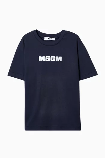 Logo-print T-shirt in Cotton