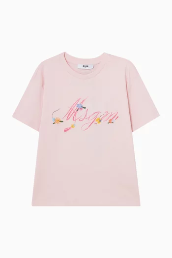 Logo T-shirt in Cotton