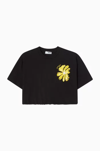 تي شيرت قصير قطن