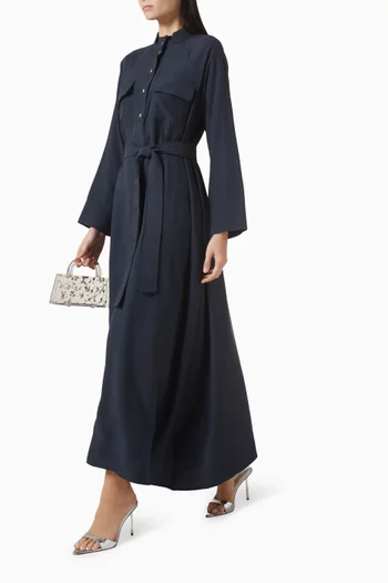 Belted Shirt Dress