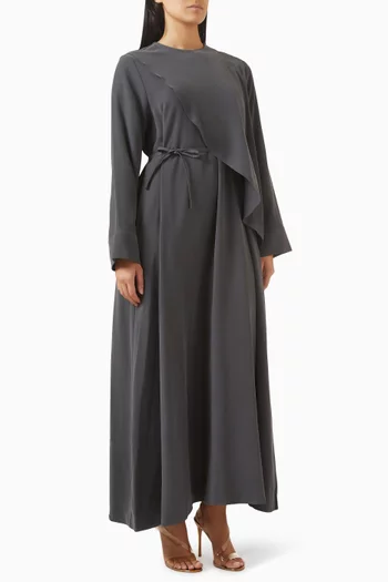 Belted Maxi Dress