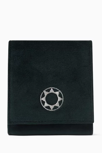 Handmade Velvet pouches, composed from silk, cotton, synthetic fabric.Weight : 104 gr Length: 10cm Width : 13 cm:GREY:One Size|219242708