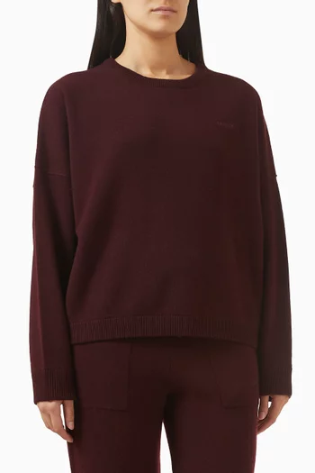 Romy Sweatshirt in Wool-cashmere