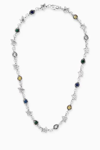 قلادة سكوادرا فضة إسترلينية