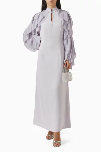 Crystal-embellished Gown