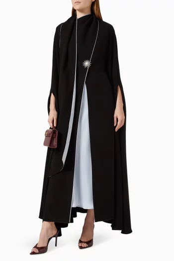 Soleil Noir Kaftan-style Abaya