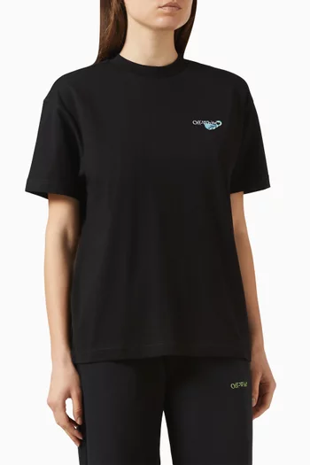 تي شيرت بطبعة سوفت لايف