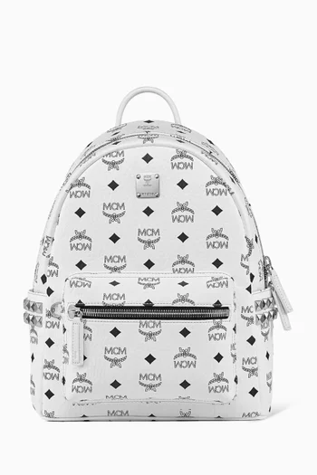 Small Stark Backpack in Visetos Canvas