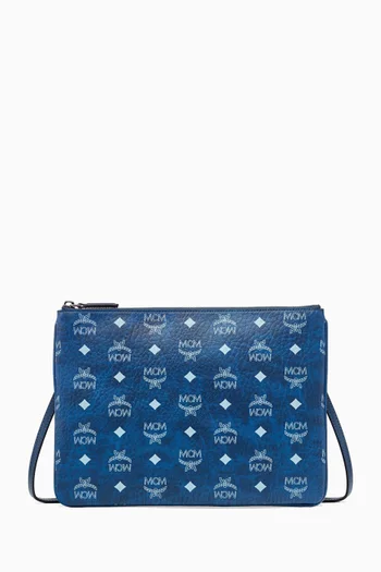 حقيبة صغيرة كروس ارين قنب بنقشة فيزيتوس