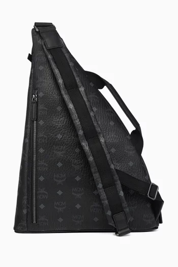 Medium Aren Sling Bag in Visetos Canvas