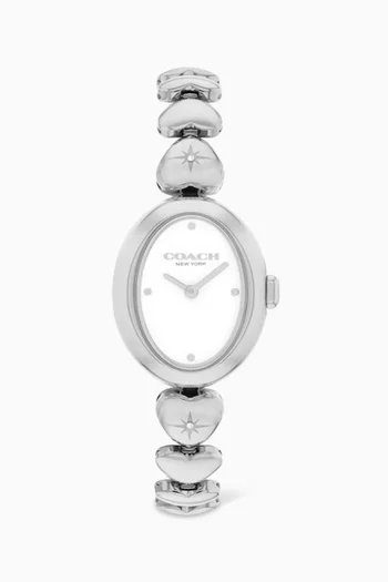 Sammy Quartz Stainless Steel Watch, 22.5mm