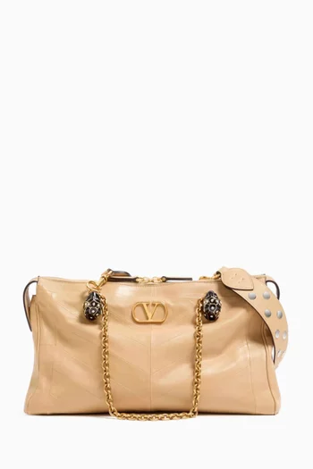 Panthea Shoulder Bag in Nappa Leather