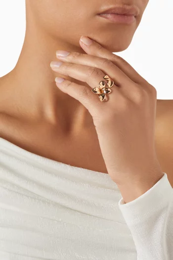 Giardini segreti Ring in 18kt Rose Gold