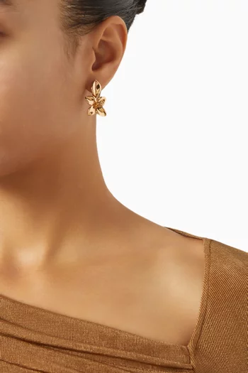 Giardini Segreti Diamond Earrings in 18kt Rose Gold