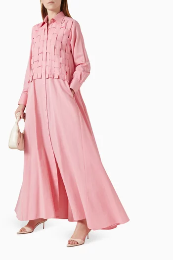 Parallel Lines Shirt Dress