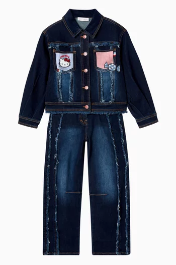 Hello Kitty Patch Jeans