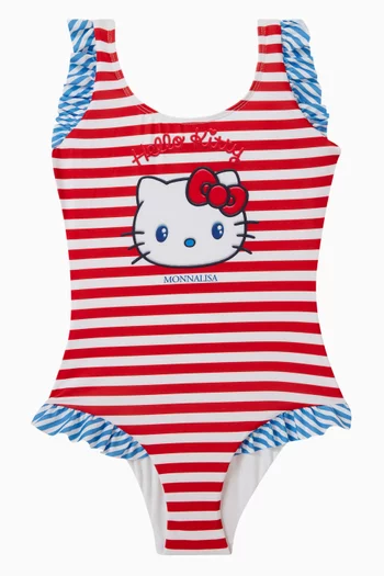 Hello Kitty Ruffle Swimsuit